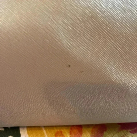 Kate Spade large perfect tote light grey gray taupe zip top - Picture 4 of 6